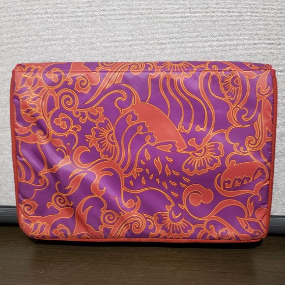 Lexie Barnes Red Purple Multicolor Hard Laptop Sleeve Case Bag - Picture 6 of 11